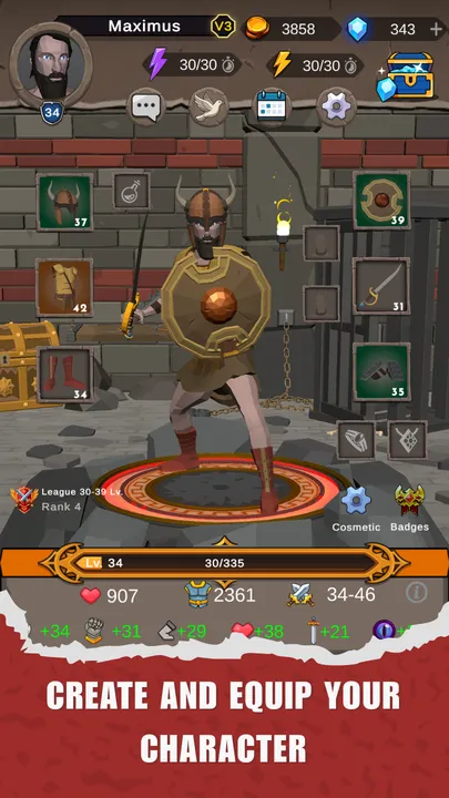 Gladiator Arena: Rise screenshot 2